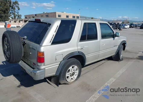1997 Honda Passport Ex/Lx from USA, damaged, VIN 4S6CM58V4V4409765